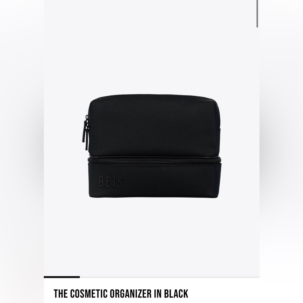 BEIS Cosmetic Organizer in Black